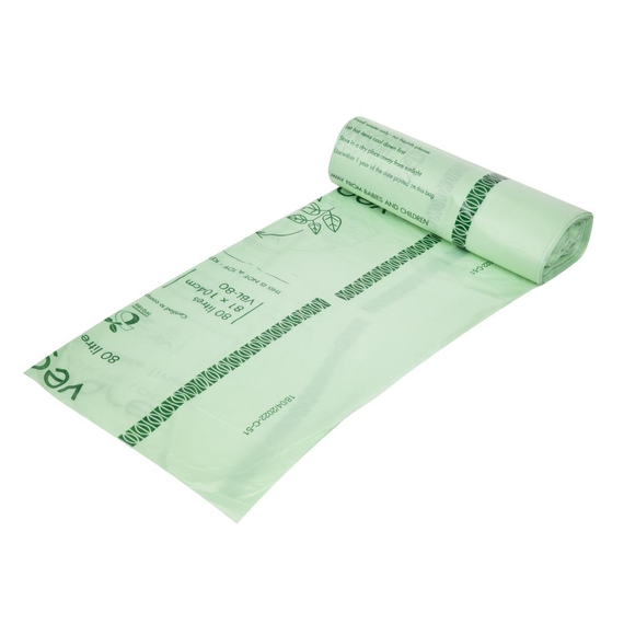Vegware Biobag kompostierbare Müllsäcke 80L (240 Stück) 1 Vegware Biobag kompostierbare Müllsäcke 80L (240 Stück)