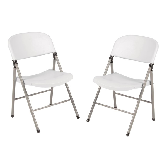Bolero Klappstühle weiß (2 Stück) 2 Bolero Klappstühle weiß (2 Stück)