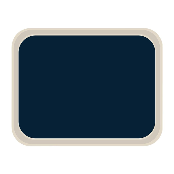 Roltex America Serviertablett blau 47 x 36cm Roltex America Serviertablett blau 47 x 36cm