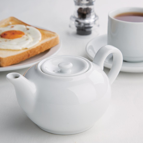 Olympia Whiteware Teekannen 42,6cl (4 Stück) 3 Olympia Whiteware Teekannen 42,6cl (4 Stück)