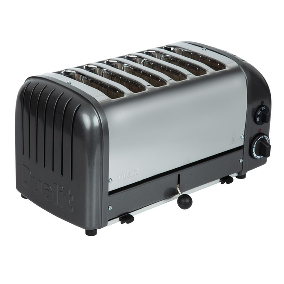 Dualit Toaster 60156 grau 6 Schlitze Dualit Toaster 60156 grau 6 Schlitze