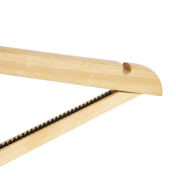 Bolero Natürliche Holzbügel (10er-Pack) 2 Bolero Natürliche Holzbügel (10er-Pack)