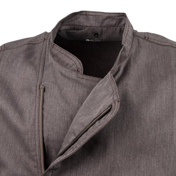 Chef Works Hartford Leichter L/S Zipper Mantel Graphit Größe S 6 Chef Works Hartford Leichter L/S Zipper Mantel Graphit Größe S