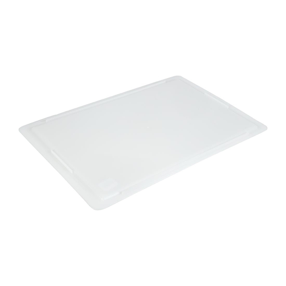 Cambro Pizzateigkistendeckel aus Polyethylen 60x40x2cm 3 Cambro Pizzateigkistendeckel aus Polyethylen 60x40x2cm