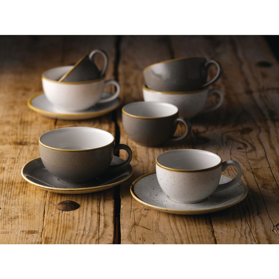 Churchill Stonecast Barley White Cappuccinotasse, 170 ml, (12 Stück) 3 Churchill Stonecast Barley White Cappuccinotasse, 170 ml, (12 Stück)