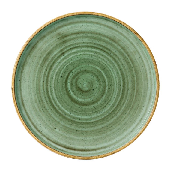 Steinguss-Platte mit grünen Wänden, Samphire, 10 1/4 Zoll (6 Stück) Steinguss-Platte mit grünen Wänden, Samphire, 10 1/4 Zoll (6 Stück)