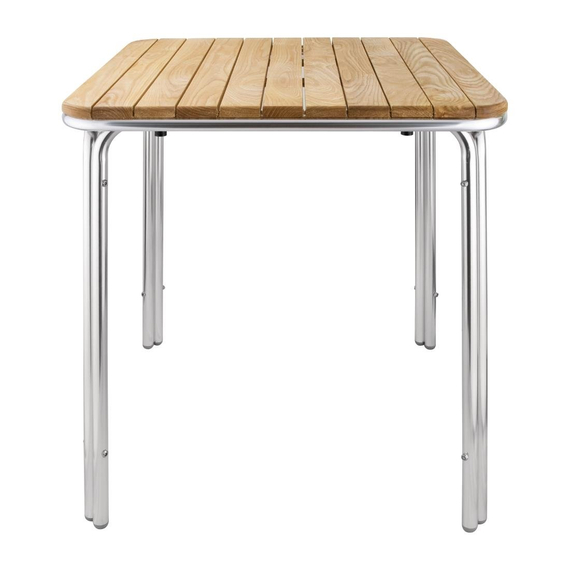 Bolero quadratischer Tisch Eschenholz 4 Beine 70cm Bolero quadratischer Tisch Eschenholz 4 Beine 70cm