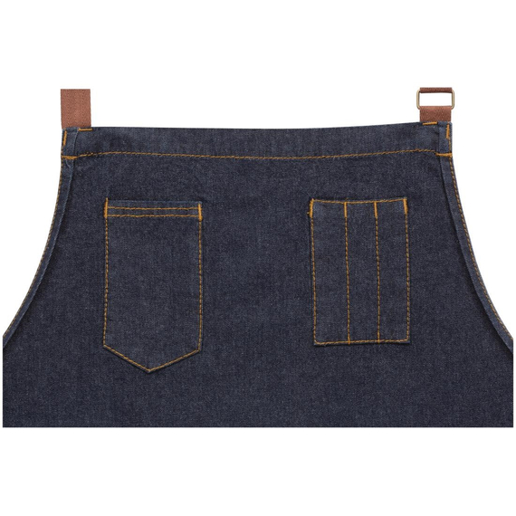 Chef Works Urban Memphis Lätzchenschürze Indigo 7 Chef Works Urban Memphis Lätzchenschürze Indigo