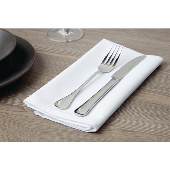 Mitre Essentials Occasions Servietten weiß 51cm (10 Stück) 1 Mitre Essentials Occasions Servietten weiß 51cm (10 Stück)