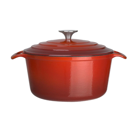 Vogue runder Schmortopf rot 4 Vogue runder Schmortopf rot