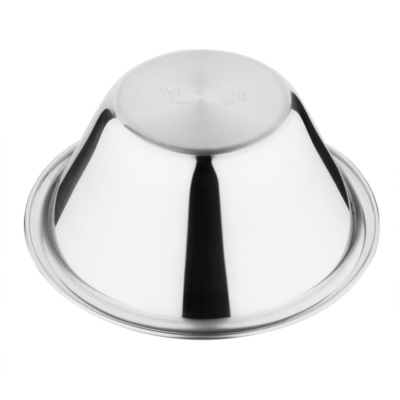 Vogue Teigschüssel konisch Edelstahl Durchmesser 15cm 0,5L 3 Vogue Teigschüssel konisch Edelstahl Durchmesser 15cm 0,5L