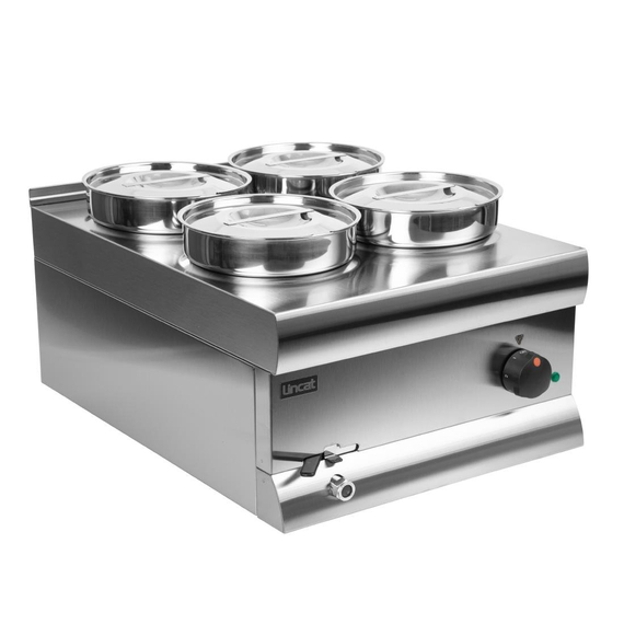 Lincat Silverlink 600 Bain-Marie BS4W 4x 4,5L 1 Lincat Silverlink 600 Bain-Marie BS4W 4x 4,5L