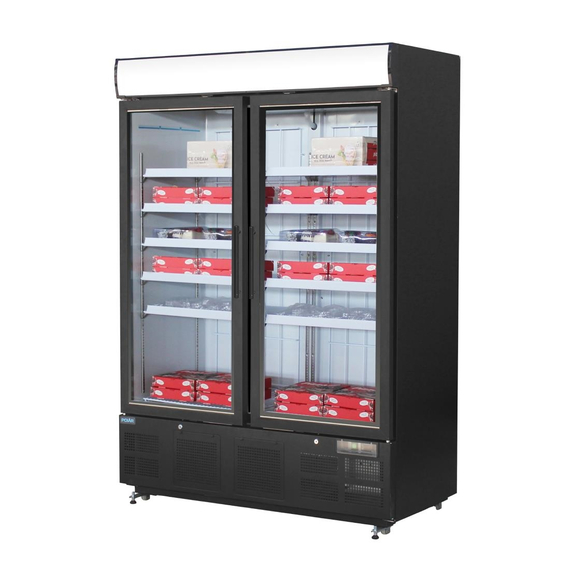 Polar G-Serie Gefrierschrank mit Sichtfenster 920Ltr Schwarz 3 Polar G-Serie Gefrierschrank mit Sichtfenster 920Ltr Schwarz