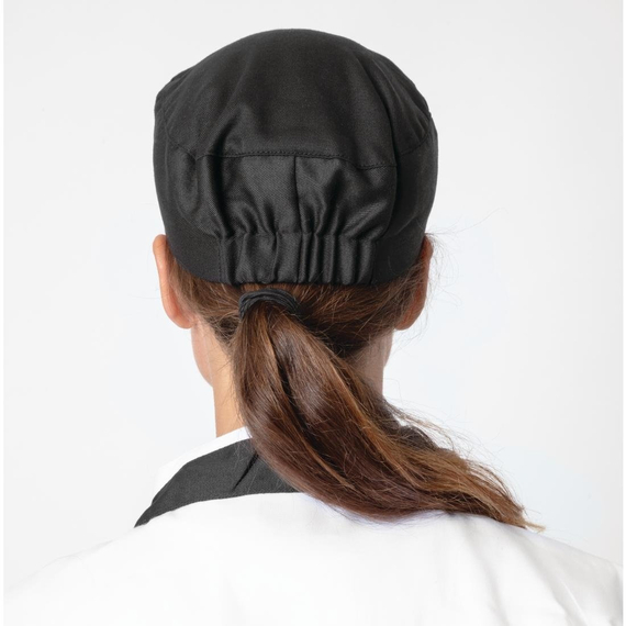 Nisbets Essentials Kochmütze schwarz - Einheitsgröße (2 Stück) 2 Nisbets Essentials Kochmütze schwarz - Einheitsgröße (2 Stück)