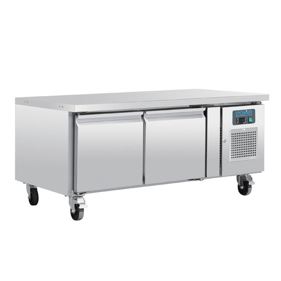 Polar Serie U 2-türiger GN-Kühltisch 214L Polar Serie U 2-türiger GN-Kühltisch 214L