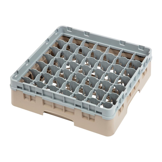 Cambro Gläserspülkorb beige mit 49 Fächern max Glashöhe 9,2cm 1 Cambro Gläserspülkorb beige mit 49 Fächern max Glashöhe 9,2cm