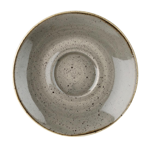 Churchill Stonecast, runde Cappuccino-Untertassen, Pfefferkorngrau, 158 mm, (12 Stück) Churchill Stonecast, runde Cappuccino-Untertassen, Pfefferkorngrau, 158 mm, (12 Stück)