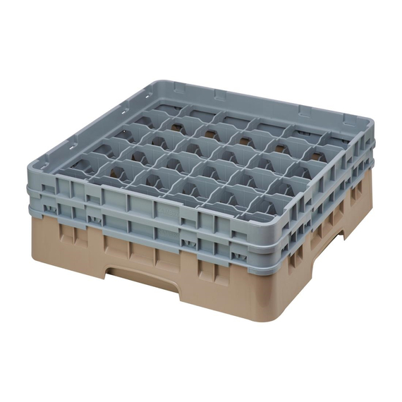 Cambro Gläserspülkorb beige mit 36 Fächern max Glashöhe 13,3cm Cambro Gläserspülkorb beige mit 36 Fächern max Glashöhe 13,3cm