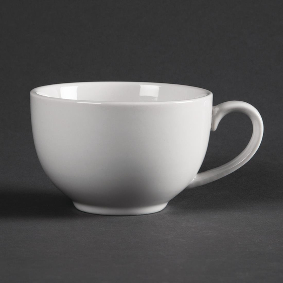 Olympia Whiteware elegante Tassen 23cl (12 Stück) 3 Olympia Whiteware elegante Tassen 23cl (12 Stück)