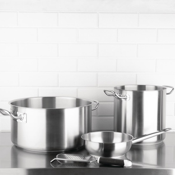 Vogue Edelstahl Sauteuse 20cm 5 Vogue Edelstahl Sauteuse 20cm