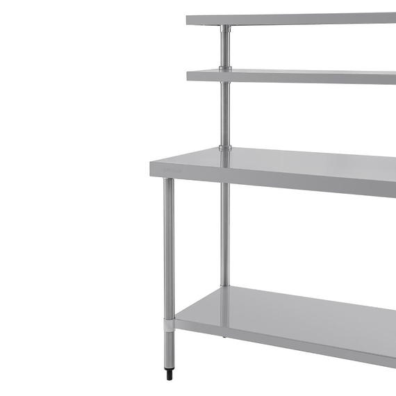 Vogue Arbeitstisch mit Regalboden und Wandregal 120cm 3 Vogue Arbeitstisch mit Regalboden und Wandregal 120cm