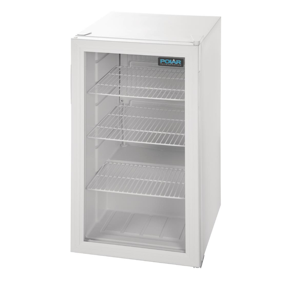 Polar C-Serie Kühlschrank mit Glastür zur Hälfte Weiß 7 Polar C-Serie Kühlschrank mit Glastür zur Hälfte Weiß