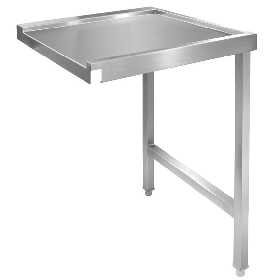 Vogue Tisch für Haubenspülmaschine rechts 60cm 6 Vogue Tisch für Haubenspülmaschine rechts 60cm