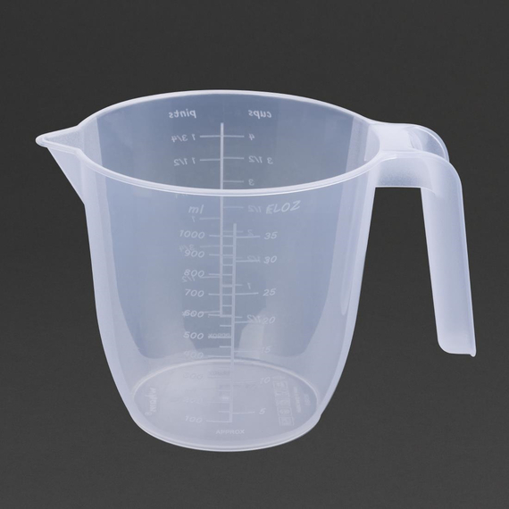 Wham Cuisine Polypropylen Messbecher 1ltr 6 Wham Cuisine Polypropylen Messbecher 1ltr