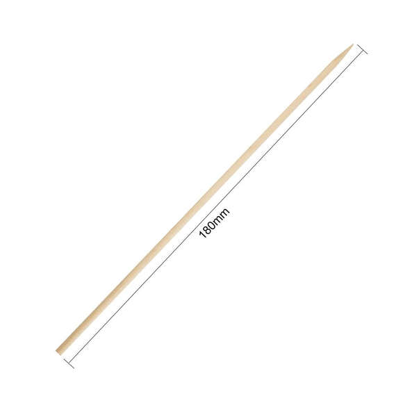 Fiesta Compostable Einweg-Holzspieße Biologisch abbaubar 18cm (200 Stück) Fiesta Compostable Einweg-Holzspieße Biologisch abbaubar 18cm (200 Stück)