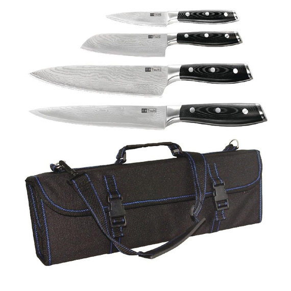 Vogue Tsuki 4-teiliges Messerset der Serie 7 mit Etui Sonderangebot 4 Vogue Tsuki 4-teiliges Messerset der Serie 7 mit Etui Sonderangebot