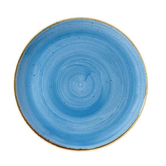 Churchill Stonecast, runder Teller, Kornblumenblau, 324 mm, (6 Stück) Churchill Stonecast, runder Teller, Kornblumenblau, 324 mm, (6 Stück)