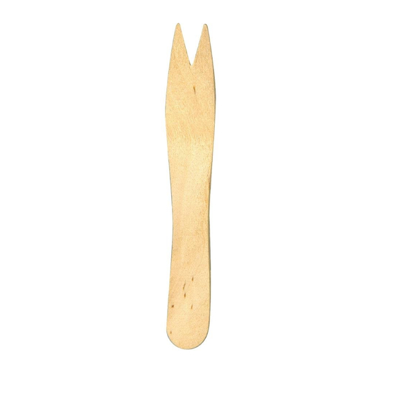 Fiesta Compostable Einweg-Holzbesteck Pommes-Frites-Gabel Biologisch abbaubar (1000 Stück) Fiesta Compostable Einweg-Holzbesteck Pommes-Frites-Gabel Biologisch abbaubar (1000 Stück)