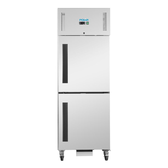 Polar Serie G Gefrierschrank Edelstahl mit 2 Türen 600L 2 Polar Serie G Gefrierschrank Edelstahl mit 2 Türen 600L