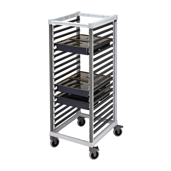 Cambro GN 2/1 Regalwagen 36 Etagen 5 Cambro GN 2/1 Regalwagen 36 Etagen