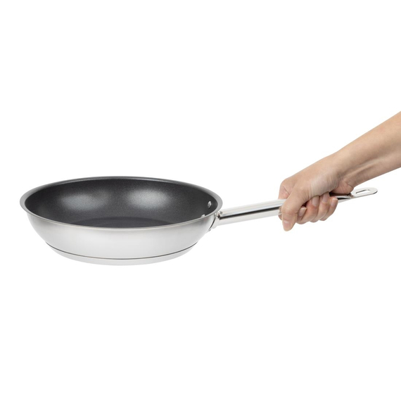 Vogue Antihaft-Teflon-Edelstahl Platinum Plus Bratpfanne 240 mm 5 Vogue Antihaft-Teflon-Edelstahl Platinum Plus Bratpfanne 240 mm
