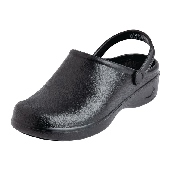 Nisbets Essentials Küchenclogs schwarz 38/39 3 Nisbets Essentials Küchenclogs schwarz 38/39