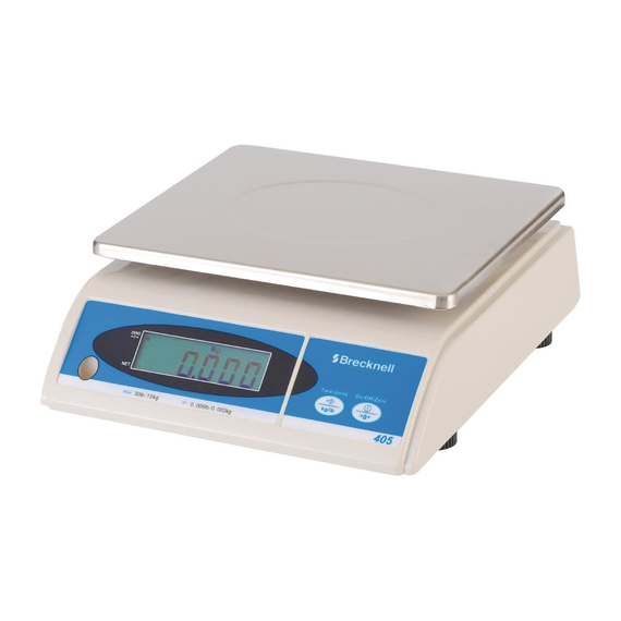 Brecknell Elektronische Tischwaage 6kg 1 Brecknell Elektronische Tischwaage 6kg
