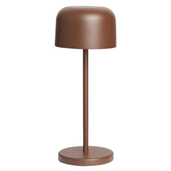 Olympia Siena Tischlampe Rund Kuppel Kastanie 200mm Olympia Siena Tischlampe Rund Kuppel Kastanie 200mm