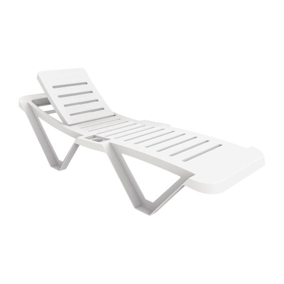 Resol Sonnenliegen weiß (4er Pack) (4 Stück) 8 Resol Sonnenliegen weiß (4er Pack) (4 Stück)
