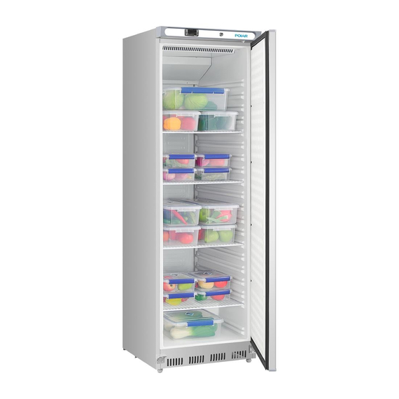 Polar C-Serie Edelstahl Kühlschrank 400Ltr 4 Polar C-Serie Edelstahl Kühlschrank 400Ltr
