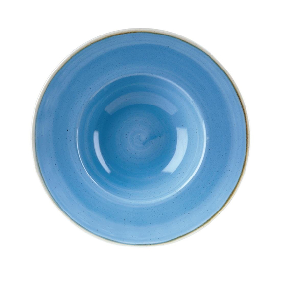 Churchill Stonecast, runde Schüssel mit breitem Rand, Kornblumenblau, 239 mm, (12 Stück) Churchill Stonecast, runde Schüssel mit breitem Rand, Kornblumenblau, 239 mm, (12 Stück)