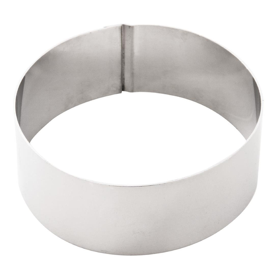 Vogue Moussering Edelstahl 3,5 x 9cm Vogue Moussering Edelstahl 3,5 x 9cm