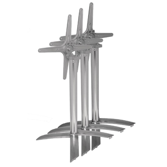 Bolero Klapptischbein aus Aluminium 8 Bolero Klapptischbein aus Aluminium