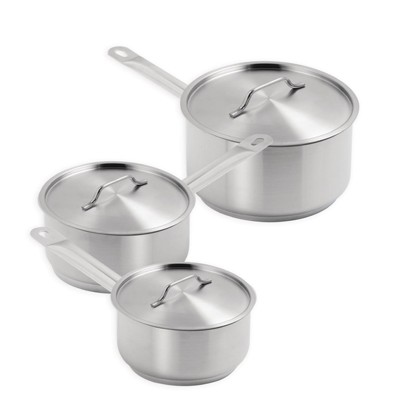 Sonderangebot - Vogue Kochtopf-Set (3 Stück) 3 Sonderangebot - Vogue Kochtopf-Set (3 Stück)
