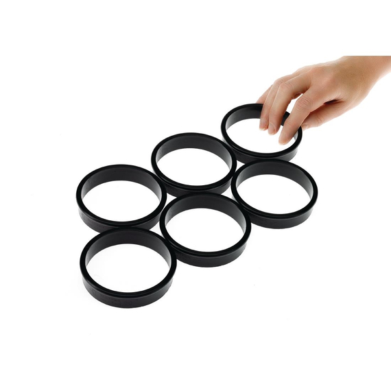 Matfer Bourgeat Exoglas Tortenring 80mm (6 Stück) Matfer Bourgeat Exoglas Tortenring 80mm (6 Stück)