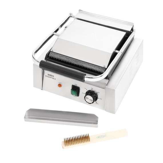 Nisbets Essentials Kontaktgrill gerillte obere Platte 5 Nisbets Essentials Kontaktgrill gerillte obere Platte