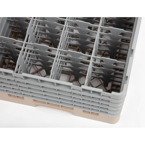 Cambro Gläserspülkorb beige mit 16 Fächern max Glashöhe 25,7cm 2 Cambro Gläserspülkorb beige mit 16 Fächern max Glashöhe 25,7cm