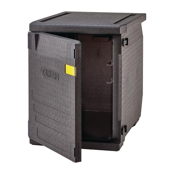 Cambro isolierter Frontlader Lebensmitteltransportbehälter 155L mit verstellbaren Schienen 2 Cambro isolierter Frontlader Lebensmitteltransportbehälter 155L mit verstellbaren Schienen