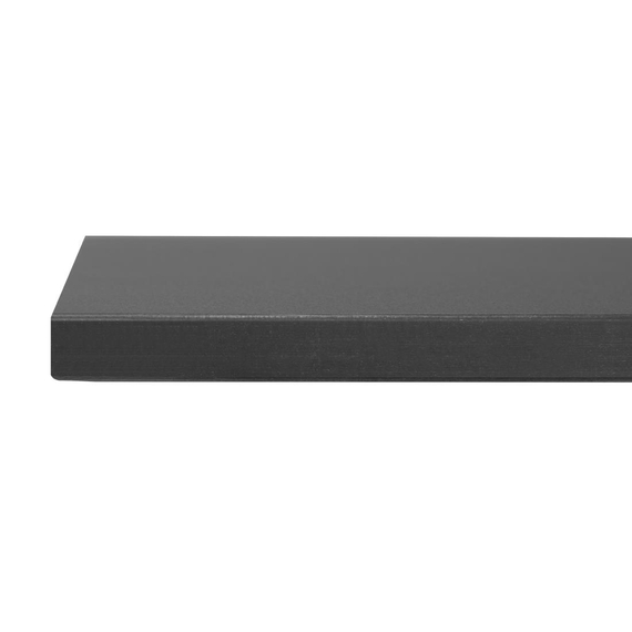 Bolero Mattschwarz Quadratische Tischplatte für draußen 700mm 2 Bolero Mattschwarz Quadratische Tischplatte für draußen 700mm