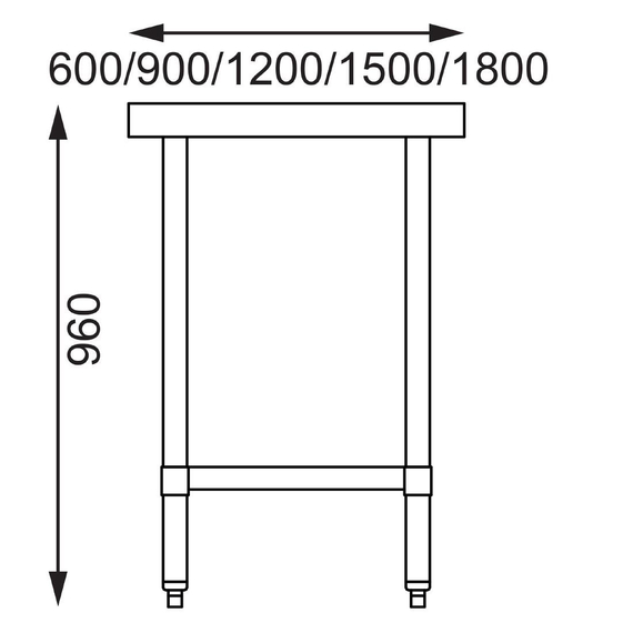 Vogue Arbeitstisch mit Regalboden 150 x 70cm Vogue Arbeitstisch mit Regalboden 150 x 70cm